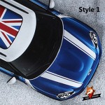 Hood Stripes Car Stickers Decals Accessories for MINI Cooper S Countryman Clubman Paceman R56 R60 R61 F54 F55 F56